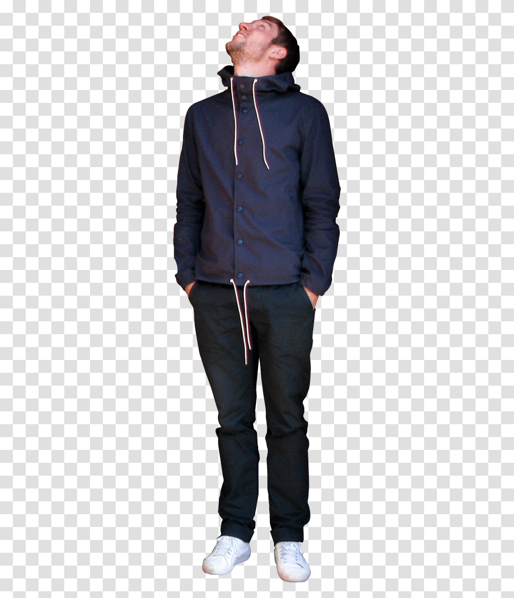 Person Looking People Looking Up, Shoe, Pants, Sleeve Transparent Png