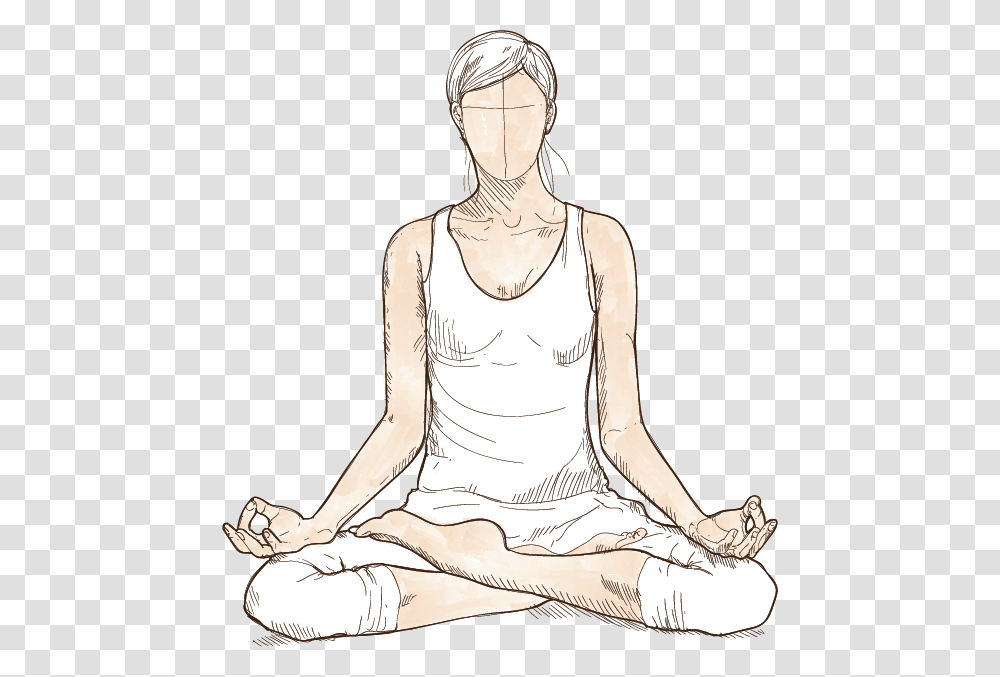 Person Meditating Sitting, Human, Fitness, Working Out, Sport Transparent Png
