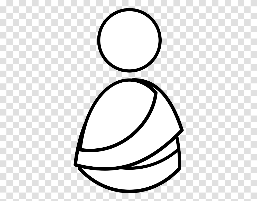 Person Muslim Man Pilgrim Svg Vector Dot, Moon, Outer Space, Night, Astronomy Transparent Png