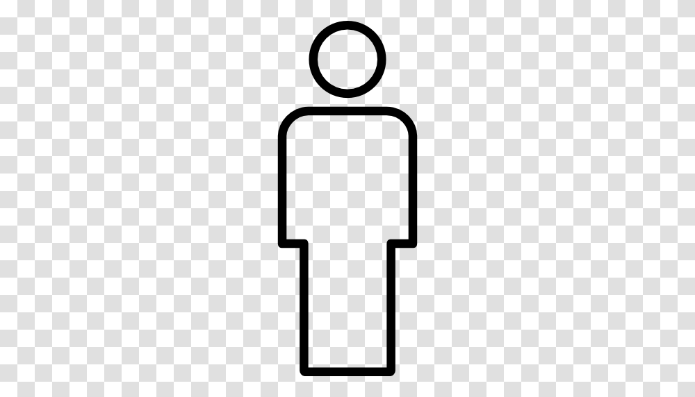 Person Outline Image, Gray, World Of Warcraft Transparent Png
