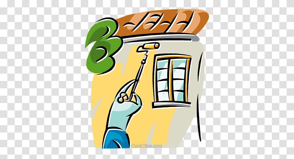 Person Painting A House Royalty Free Vector Clip Art Illustration, Slot, Gambling, Game, Dynamite Transparent Png