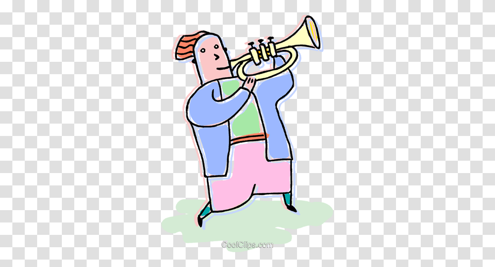Person Playing The Trumpet Royalty Free Vector Clip Art, Musical Instrument, Brass Section, Horn, Outdoors Transparent Png