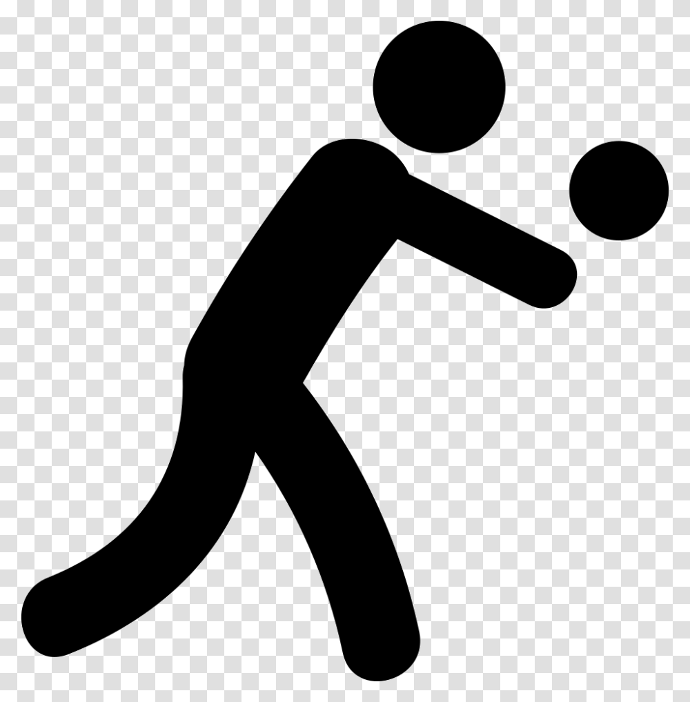 Person Playing Volleyball Comments, Hammer, Sport, Sports, Stencil Transparent Png