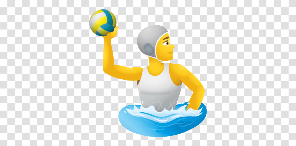 Person Playing Water Polo Icon Water Polo Girl Emoji, Human, Juggling, Helmet, Clothing Transparent Png
