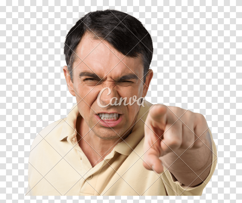 Person Pointing Pointing Finger Photos By Angry Man Person Pointing Finger, Face, Human, Laughing, Hand Transparent Png
