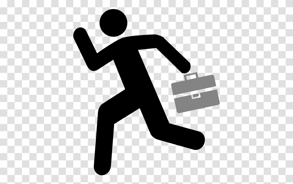 Person Public Domain Image Search Freeimg Running Stickman, Briefcase, Bag, Text Transparent Png