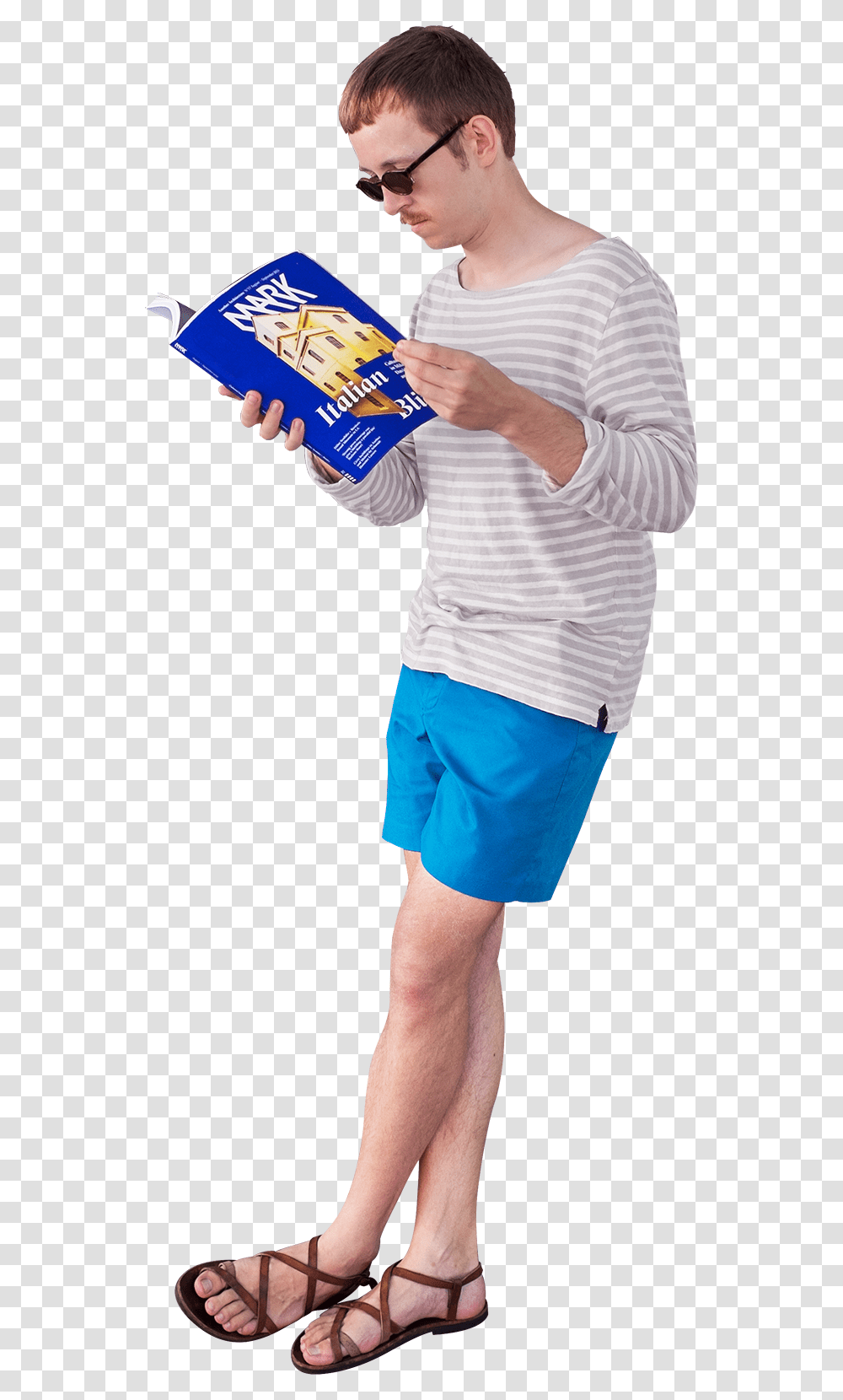 Person Reading Reading People, Shorts, Poster, Advertisement Transparent Png