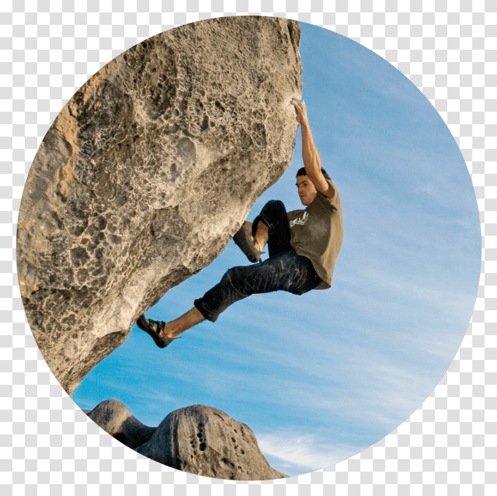 Person Rock Climbing Climbing, Outdoors, Human, Sport, Sports Transparent Png