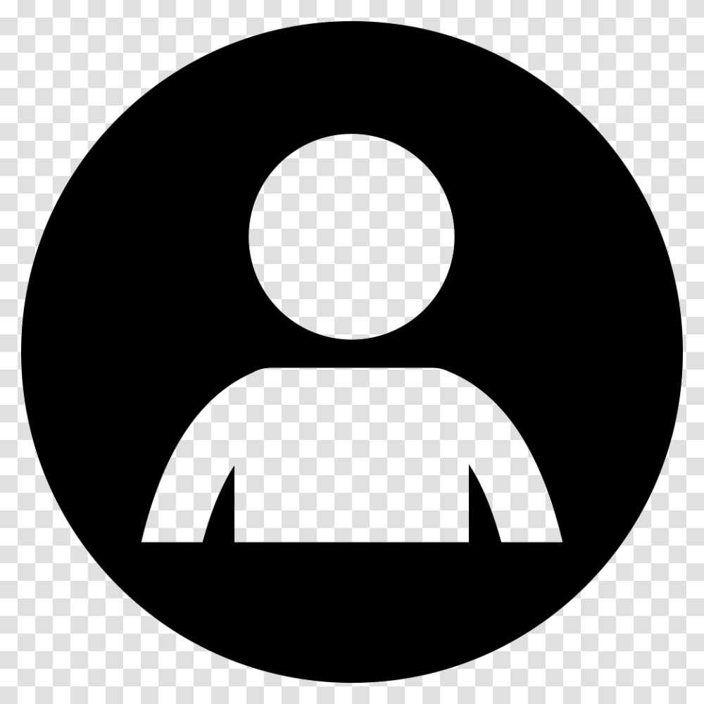 Person Round Icon Free Download, Number, Stencil Transparent Png