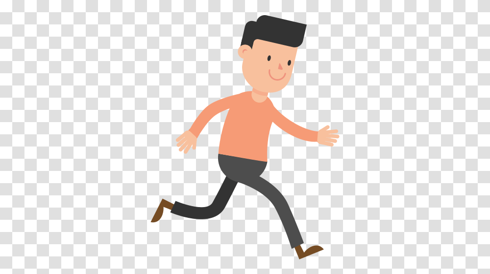 Person Running Cartoon, Human, Female, Girl, Kid Transparent Png
