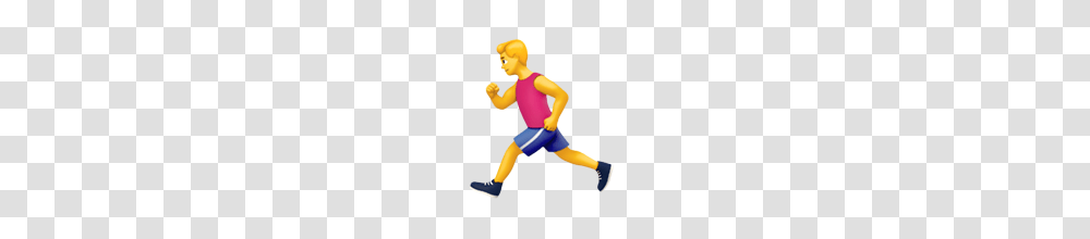 Person Running Emoji On Apple Ios, Cleaning, Handle Transparent Png