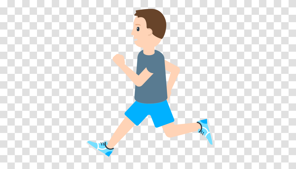 Person Running Emoji, Standing, Human, Shorts Transparent Png