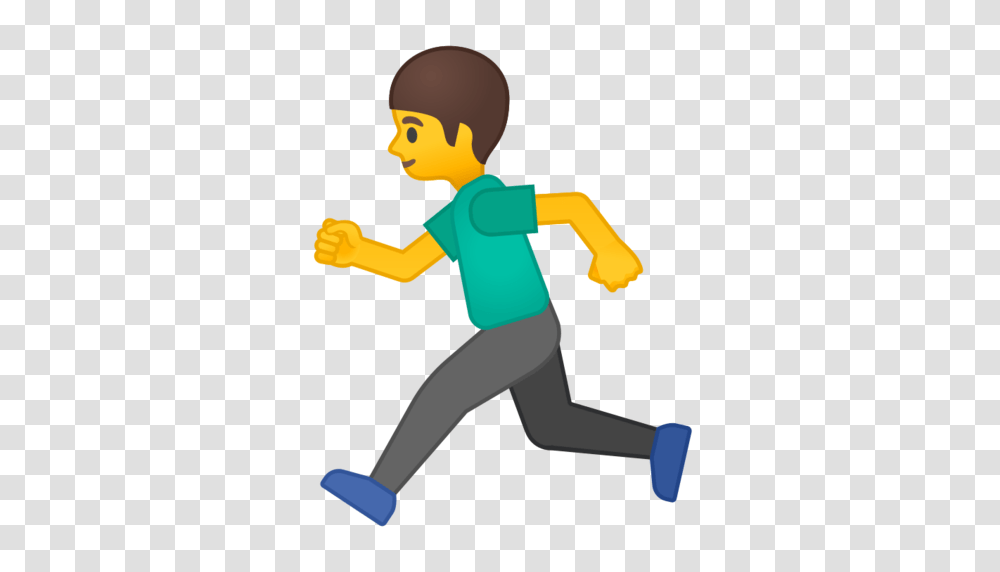 Person Running Emoji, Toy, Standing, Sleeve Transparent Png