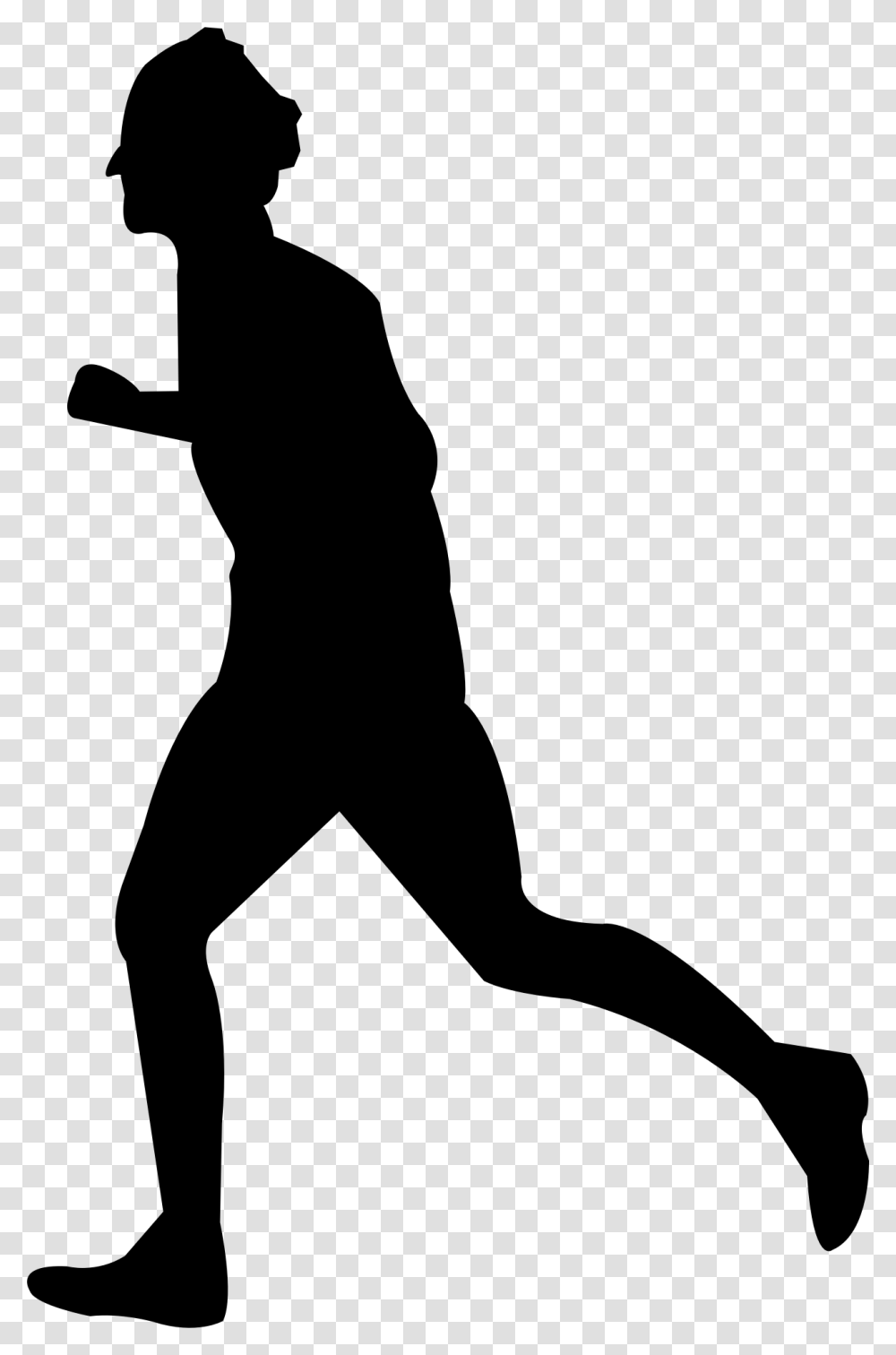 Person Running Silhouette Transparent Png