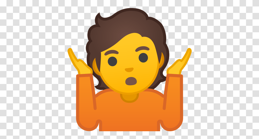 Person Shrugging Emoji Don T Know Icon, Graphics, Art, Outdoors, Fire Transparent Png