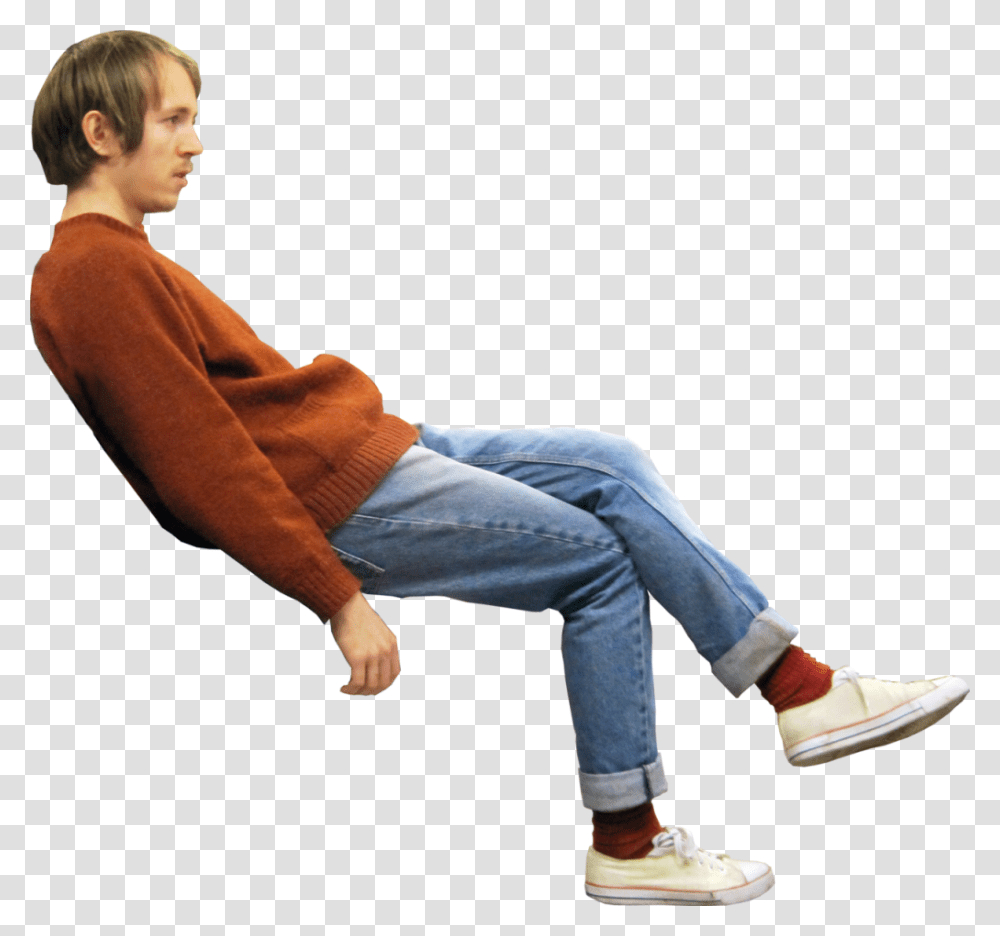 Person Sitting Back Person Sitting, Apparel, Shoe, Footwear Transparent Png