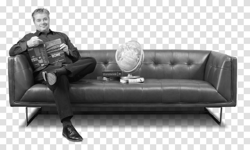 Person Sitting Down Studio Couch, Furniture, Human, Outer Space, Astronomy Transparent Png