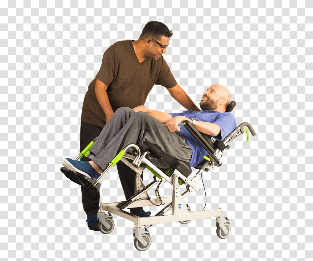 Person Sitting In Chair Tilt Chair, Furniture, Pants, Face Transparent Png