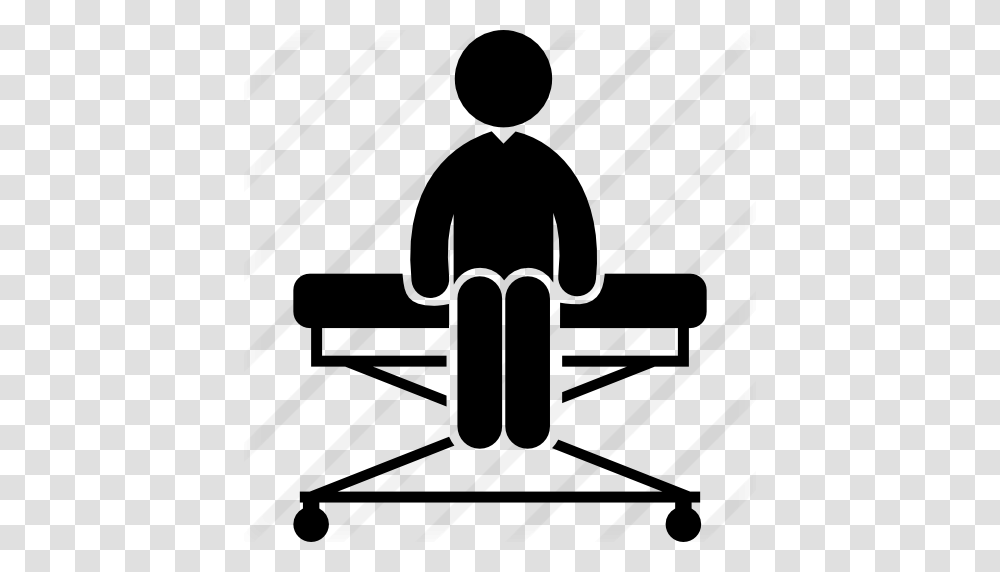 Person Sitting On A Medical Stretcher, Gray, World Of Warcraft Transparent Png