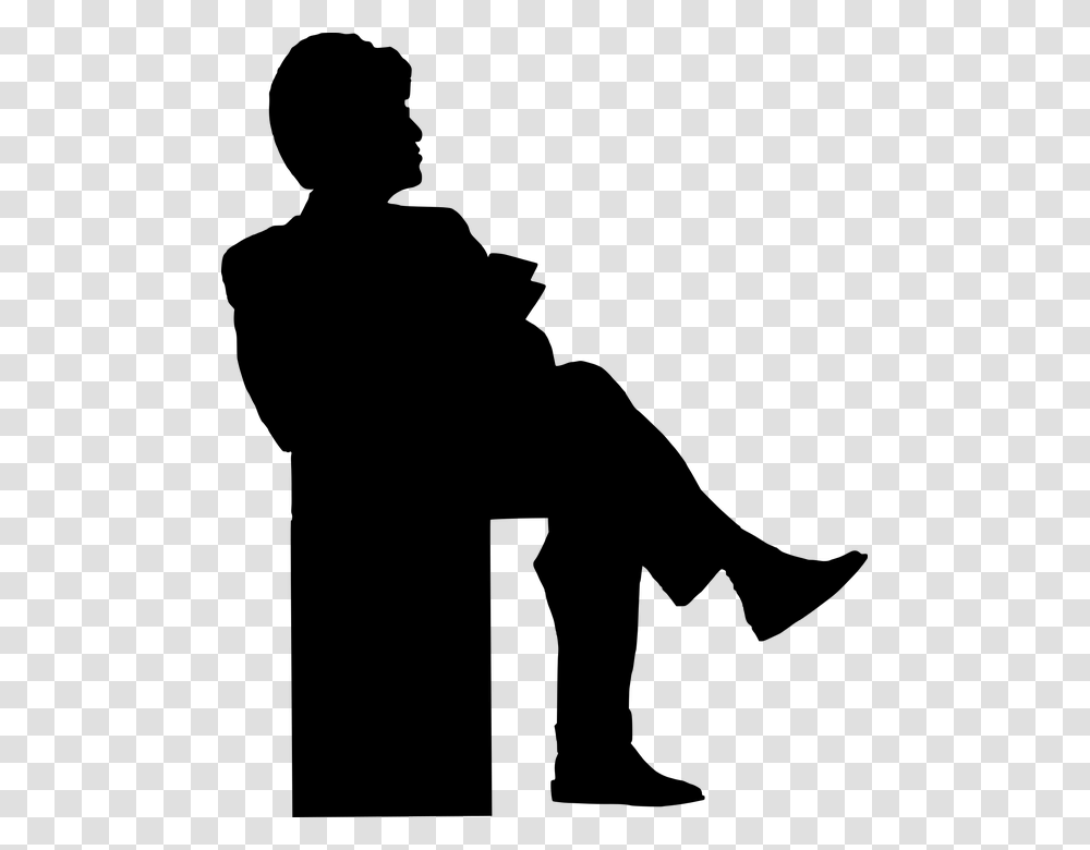 Person Sitting Silhouette 7 Buy Clip Art Orang Vektor, Gray, World Of Warcraft Transparent Png