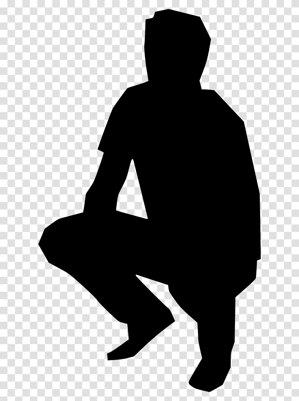 Person Sitting Silhouette Human Figure Silhouette, Gray, World Of Warcraft Transparent Png