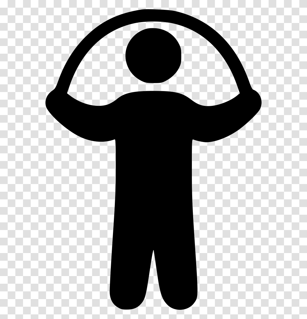 Person Skipping Rope, Silhouette, Stencil, Human, Face Transparent Png
