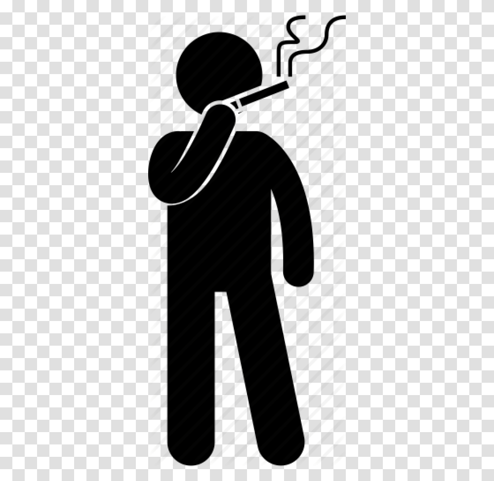 Person Smoking Icon, Piano, Leisure Activities, Face Transparent Png