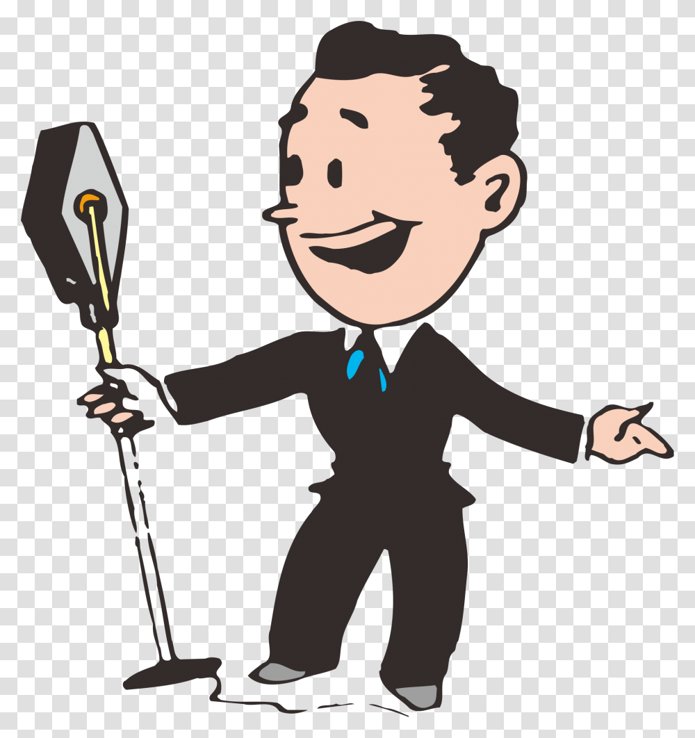 Person Speaker Clipart Man Speech Cartoon, Human, Performer, Juggling, Magician Transparent Png