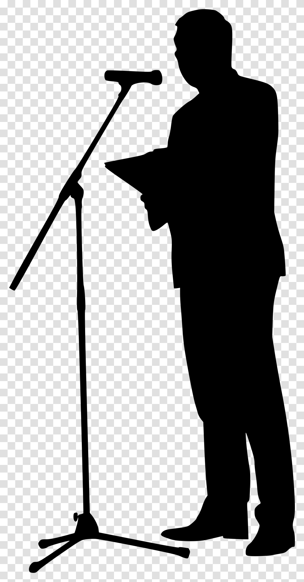 Person Speaking On Mic, Gray, World Of Warcraft Transparent Png