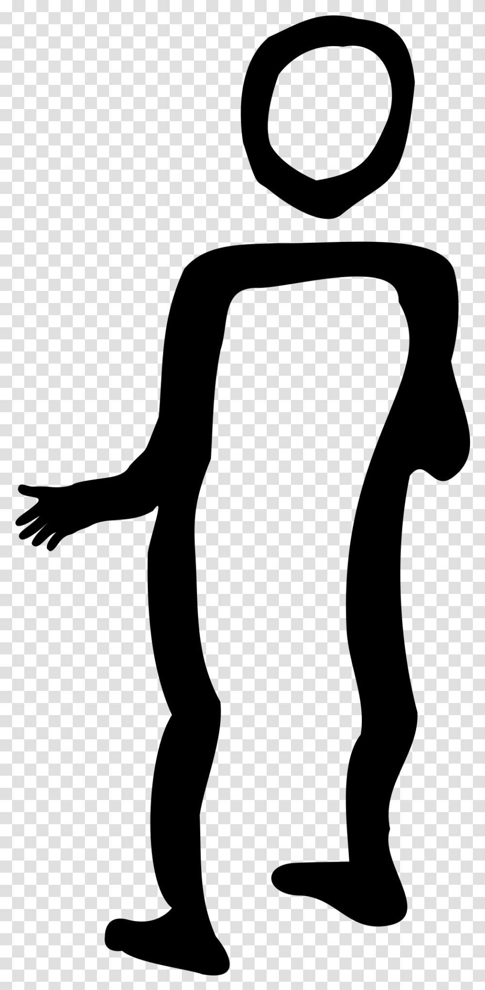 Person Standing And Pointing At Background Clip Arts Clip Art, Gray, World Of Warcraft Transparent Png