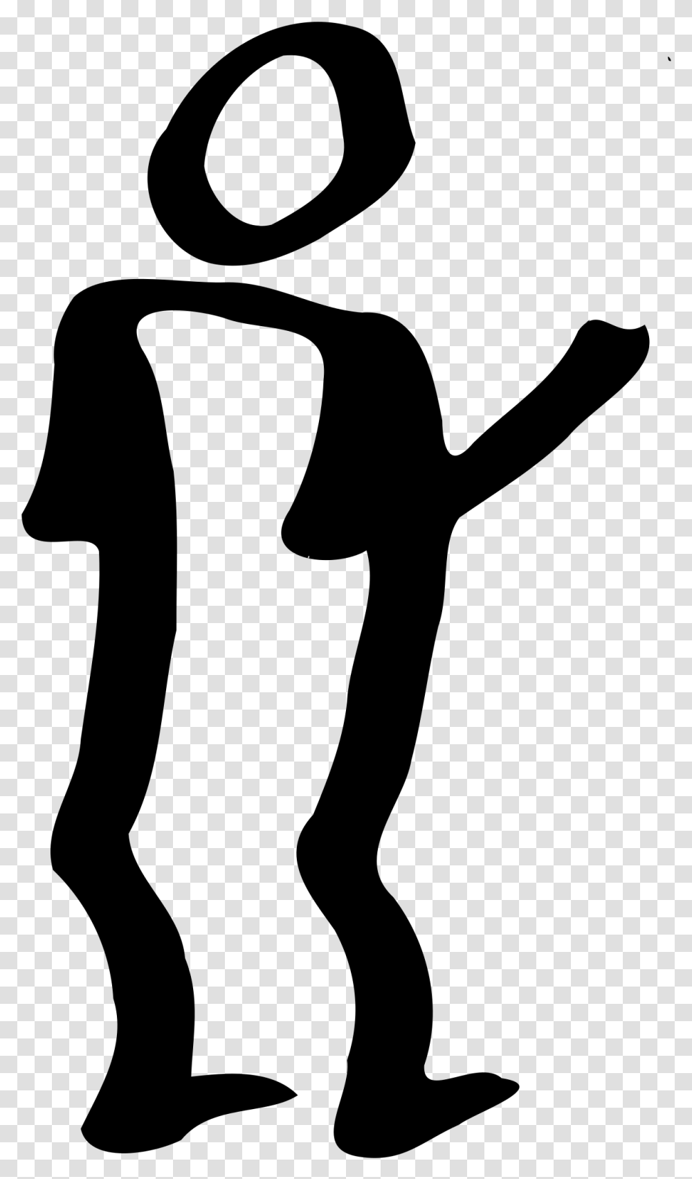 Person Standing And Pointing At Background Clip Arts Drawn Person Pointing Background, Gray, World Of Warcraft Transparent Png