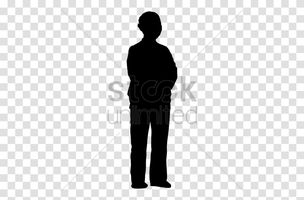 Person Standing Clipart Black And White Dad In Suit Illustration, Triangle, Sport, Polo Transparent Png