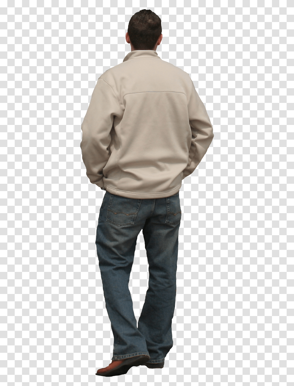 Person Standing Looking 1 Image People Back Standing, Pants, Clothing, Apparel, Human Transparent Png