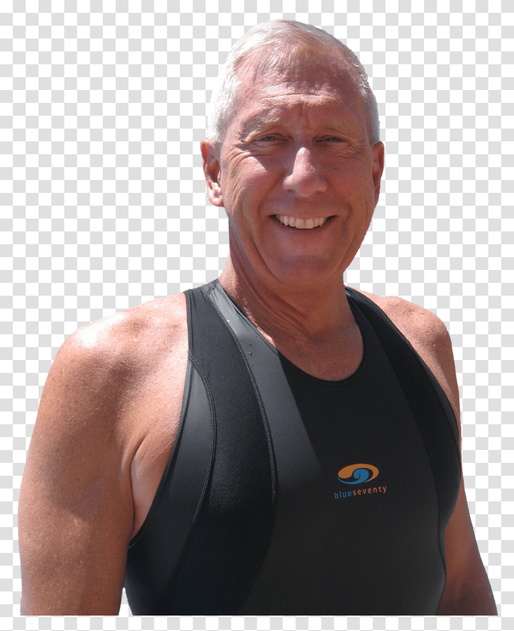 Person Swimming Senior Citizen, Apparel, Human, Undershirt Transparent Png