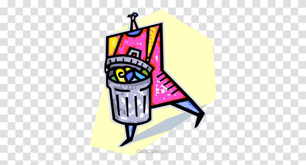 Person Talking Out The Trash Royalty Free Vector Clip Art, Star Symbol, Tin, Kite Transparent Png