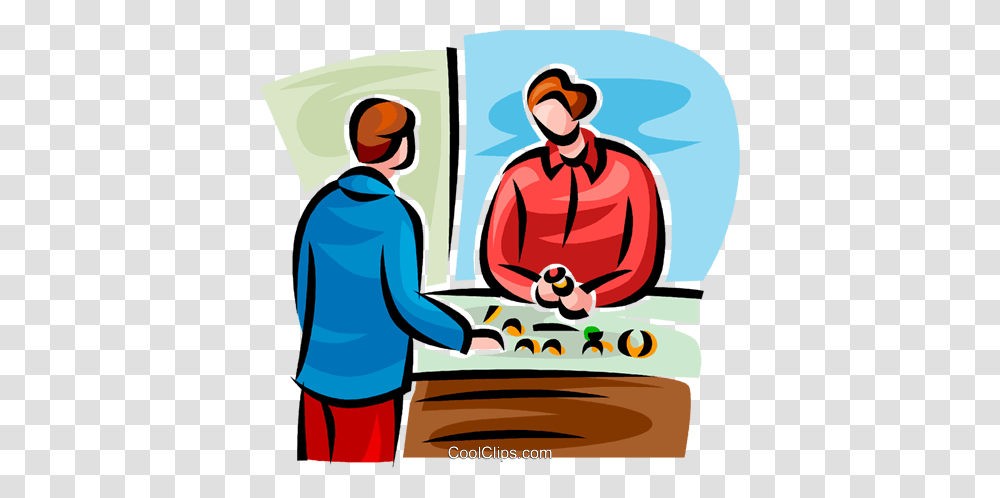 Person Talking To A Jeweler Royalty Free Vector Clip Art, Washing, Poster, Advertisement, Drawing Transparent Png