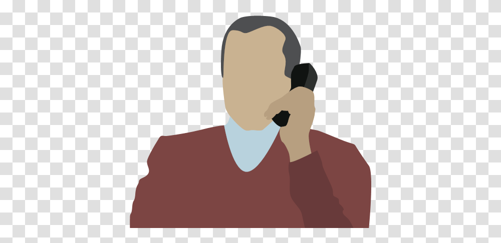 Person Telephone Conversation Icon, Head, Clothing, Accessories, Face Transparent Png