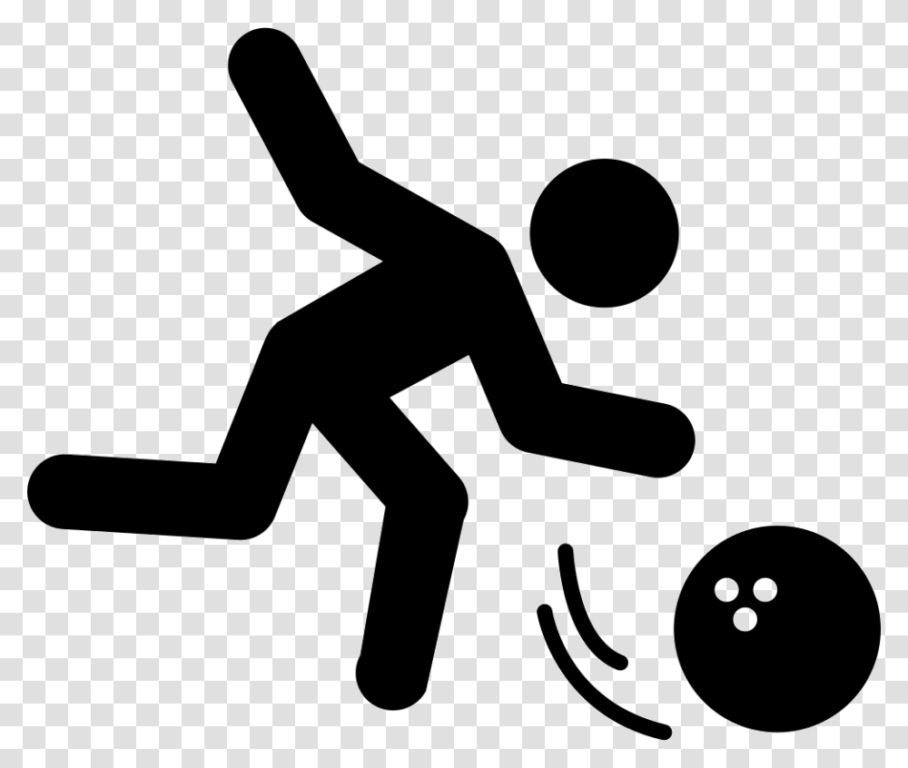 Person Throwing Bowling Ball Bowling Ball Icon, Human, Logo, Trademark Transparent Png