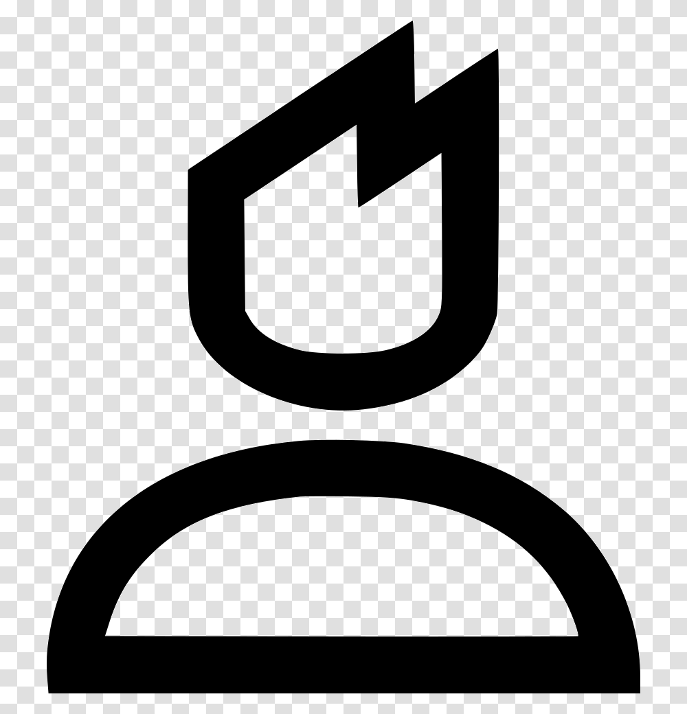Person User Profile Man Avatar Login Circle, Sign, Stencil Transparent Png