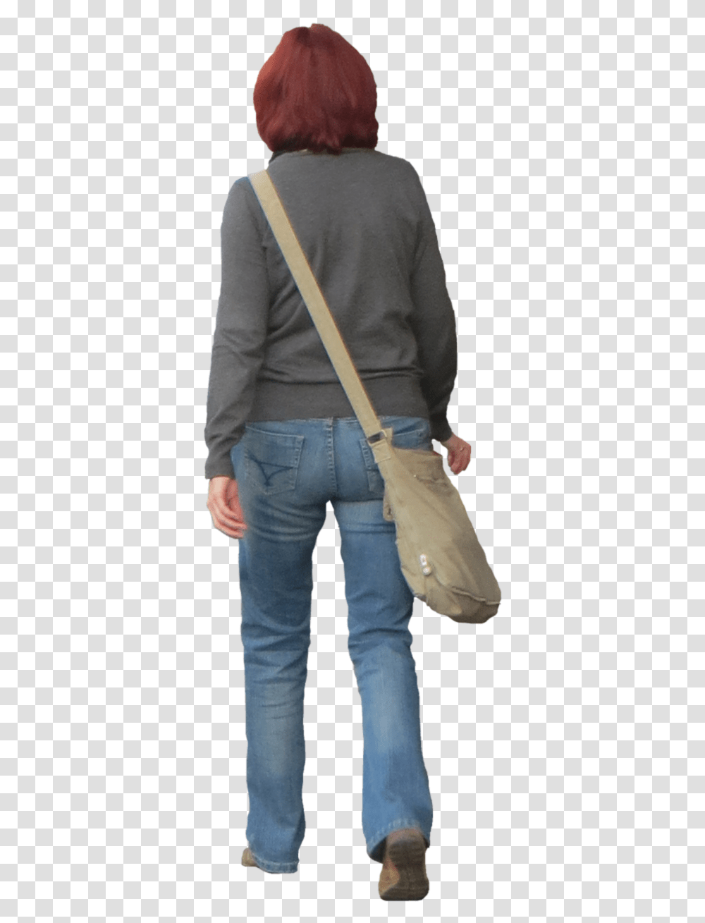 Person Walking Away, Pants, Apparel, Jeans Transparent Png