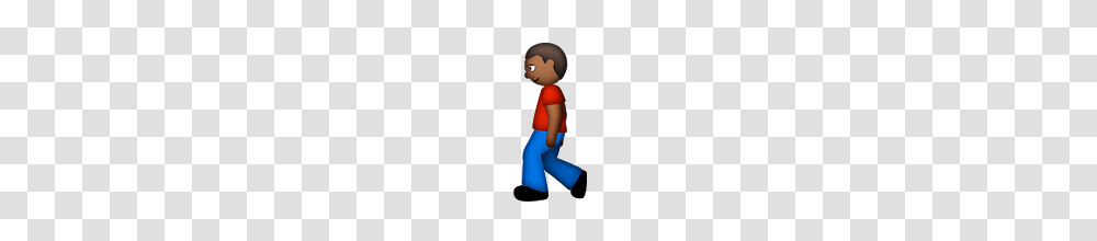 Person Walking Medium Dark Skin Tone Emoji On Apple Ios, Face Transparent Png