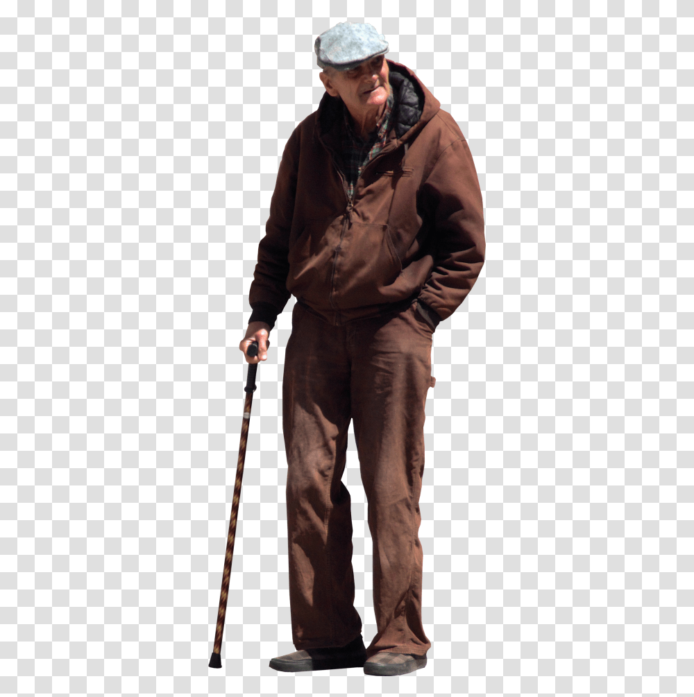 Person Walking Up Stairs, Stick, Hat, People Transparent Png