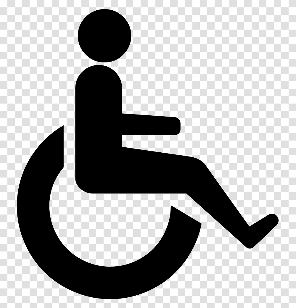 Person Wheelchair, Silhouette, Axe, Tool, Furniture Transparent Png