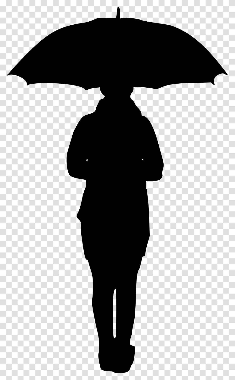 Person With A Umbrella, Gray, World Of Warcraft Transparent Png