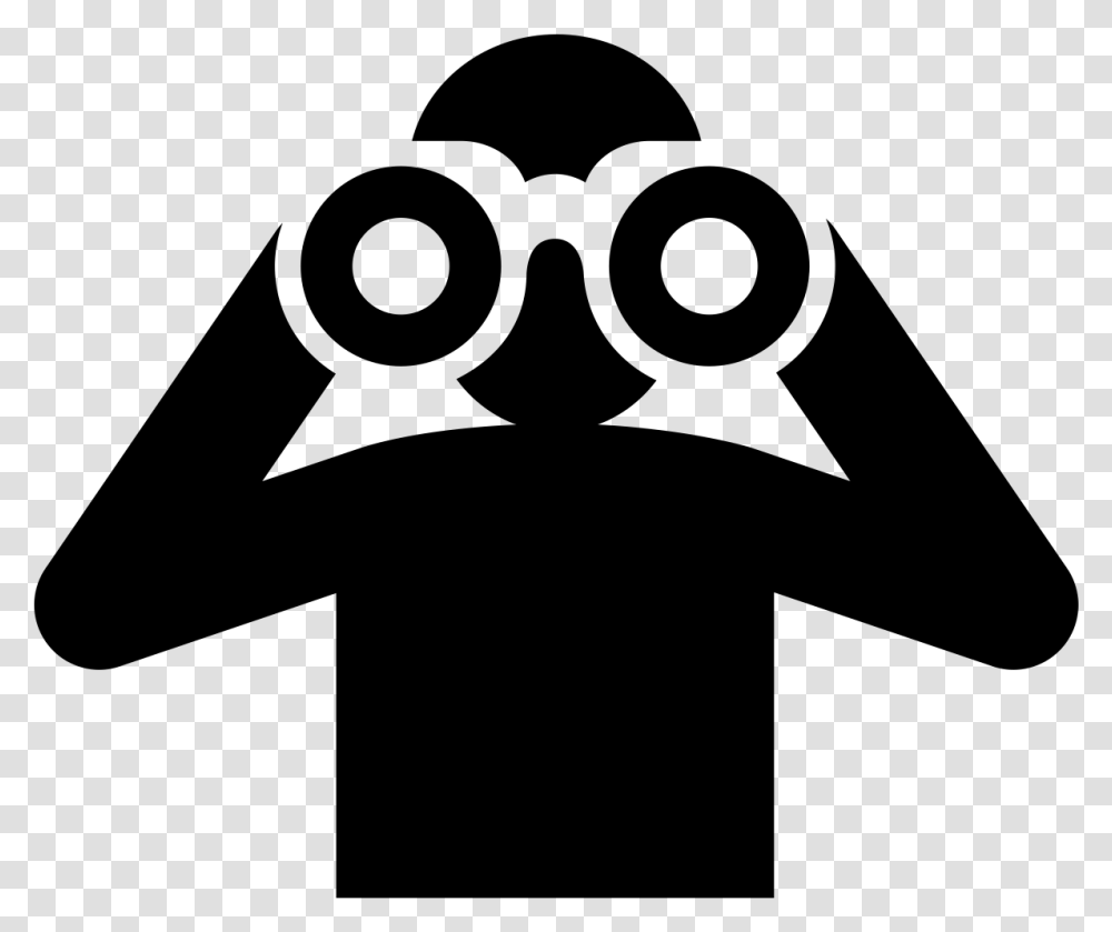 Person With Binoculars Icon, Gray, World Of Warcraft Transparent Png