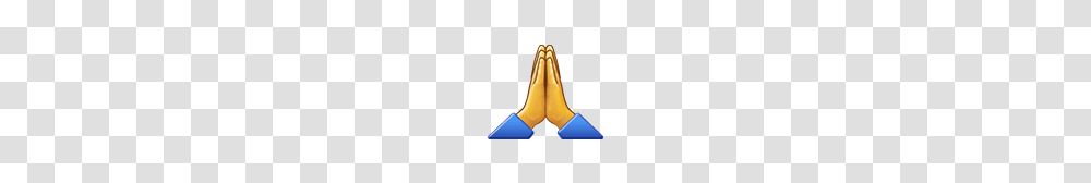 Person With Folded Hands Emoji, Inflatable Transparent Png