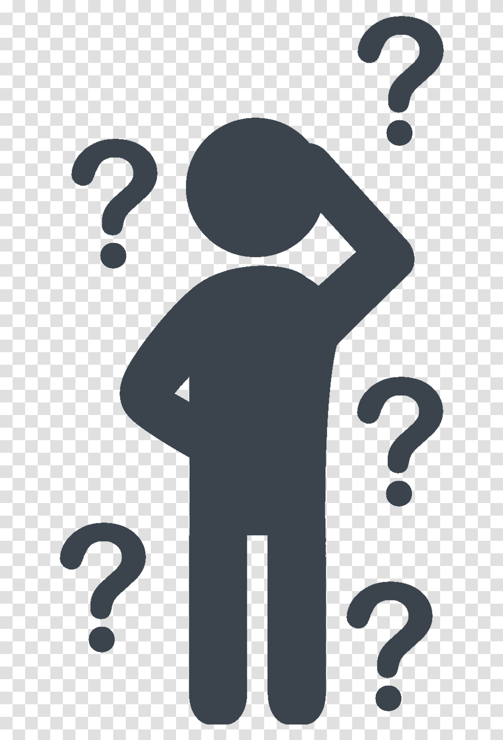 Person With Question Mark Icon Person Background Question Mark, Hand, Alphabet Transparent Png