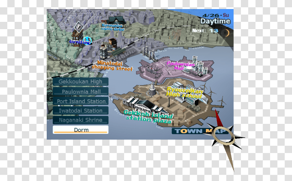 Persona 3 Fes The Cutting Room Floor Persona 3 Tartarus Map, Water, Land, Outdoors, Nature Transparent Png