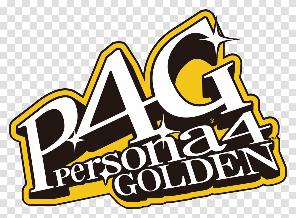 Persona 4 Golden Logo Persona 4 Golden Title, Label, Text, Sticker, Alphabet Transparent Png