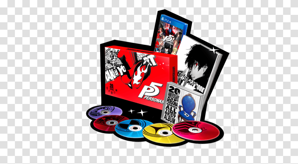 Persona 5 20th Anniversary Limited Edition Ps4 Persona 5 20th Anniversary Edition, Human, Dvd Transparent Png
